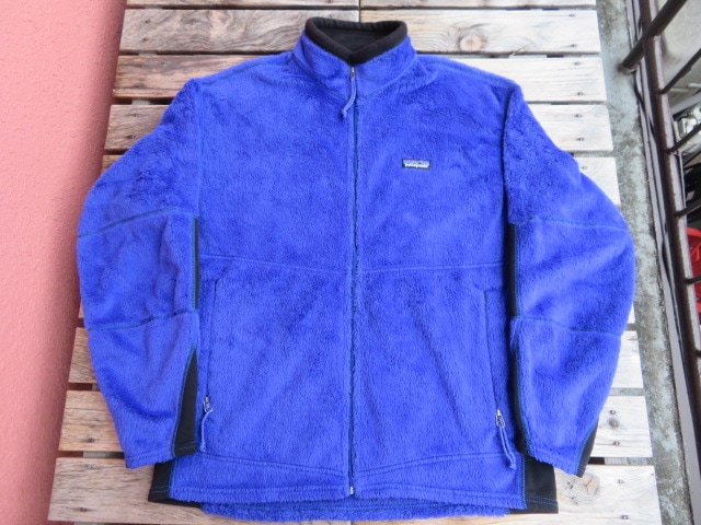 【激レア】パタゴニア ワークジャケット 美USED パタゴニア 00年FW USA製 R2ジャケット ニューコバルト L