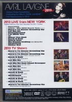 AVRIL LAVIGNE / 2013 LIVE SPECIAL (1DVD-R) JOHANNA VISION ONE / JPD-V1-084