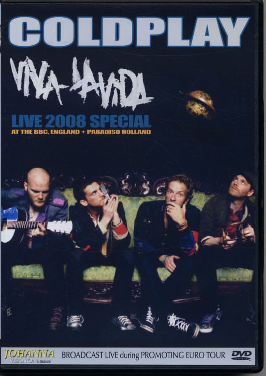 COLDPLAY / VIVA LA VIDA LIVE 2008 SPECIAL (1DVD-R) JOHANNA VISION ONE / JPD-V1-030