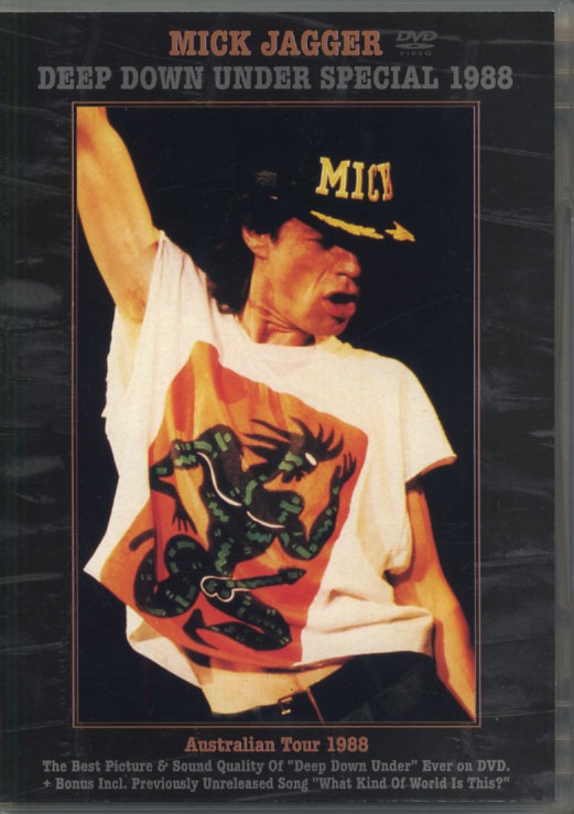 MICK JAGGER / DEEP DOWN UNDER SPECIAL 1988 (1DVD-R ) JOINTRIP