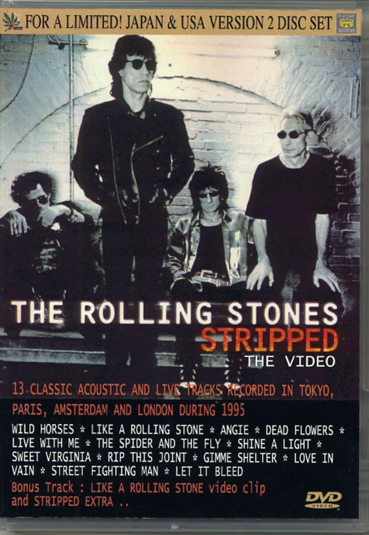 ROLLING STONES / STRIPPED -JP & US VERSION SET- (2DVD-R) JOINTRIP / JTDV-006-S