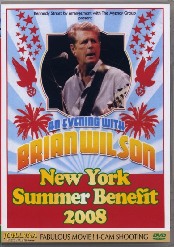 BRIAN WILSON / NEW YORK SUMMER BENEFIT 2008 (1DVD-R) JOHANNA VISION ONE / JPD-V1-021