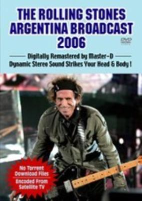 ROLLING STONES / ARGENTINA BROADCAST 2006 (2DVD-R) D-STONE / DS-019-2
