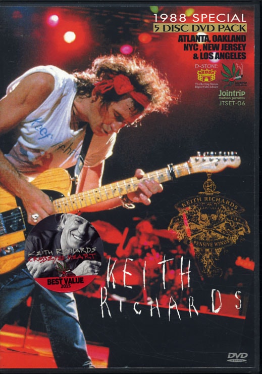 KEITH RECHARDS / 1988 SPECIAL (5DVD-R) JOINTRIP / JTSET-06