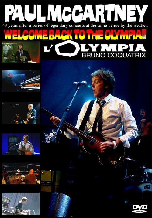 PAUL McCARTNEY / WELCOME BACK TO THE OLYMPIA!! (1DVD-R) SPARKLE DISC / SVD-019