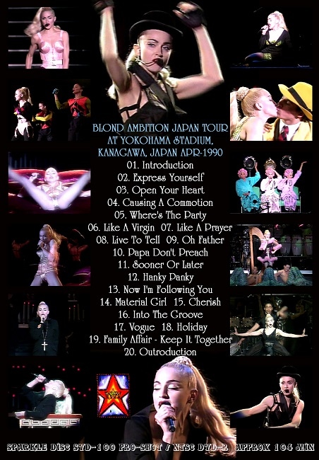 【ブート盤】Madonna ライブ音源　4枚組 CD コレクターズCD Madonna（マドンナ85年アメリカツアーUniversal