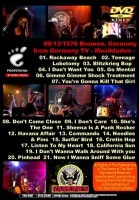 RAMONES / LIVE IN BREMEN 1978 (1DVD-R) FOOTSTOMP / FSVD-002