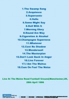 OASIS / MAINE ROAD SECOND NIGHT (1DVD-R) SUPERNOVA / SND-003