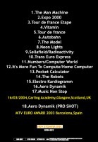 KRAFTWERK / CARLING ACADEMY, GLASGOW 2004 (1DVD-R) NEW STOMPER DISCC / NSD-032