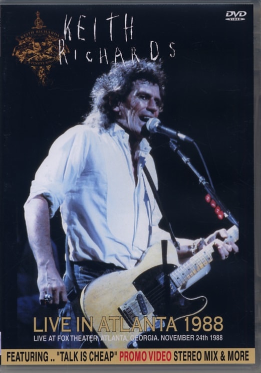 KEITH RICHARDS / LIVE IN ATLANTA 1988 (1DVD-R) D-STONE / DS