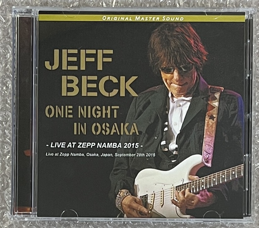 JEFF BECK / ONE NIGHT IN OSAKA: LIVE AT ZEPP NAMBA 2015 (2CD JEFF BECK / ONE NIGHT IN OSAKA: LIVE AT ZEPP NAMBA 2015 (2CD