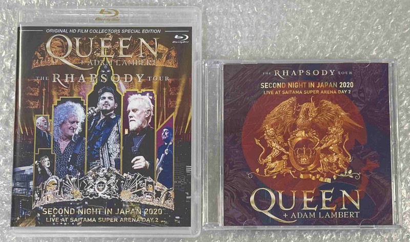 QUEEN + ADAM LAMBERT / SECOND NIGHT IN JAPAN 2020 (1BDR+2CDR) NANKER RECORDS / NRBD-031