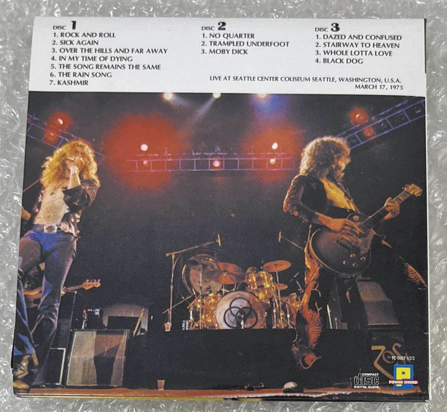 LED ZEPPELIN / GALLERY OF SOLDIERS (3CD) POWER CHORD / PC