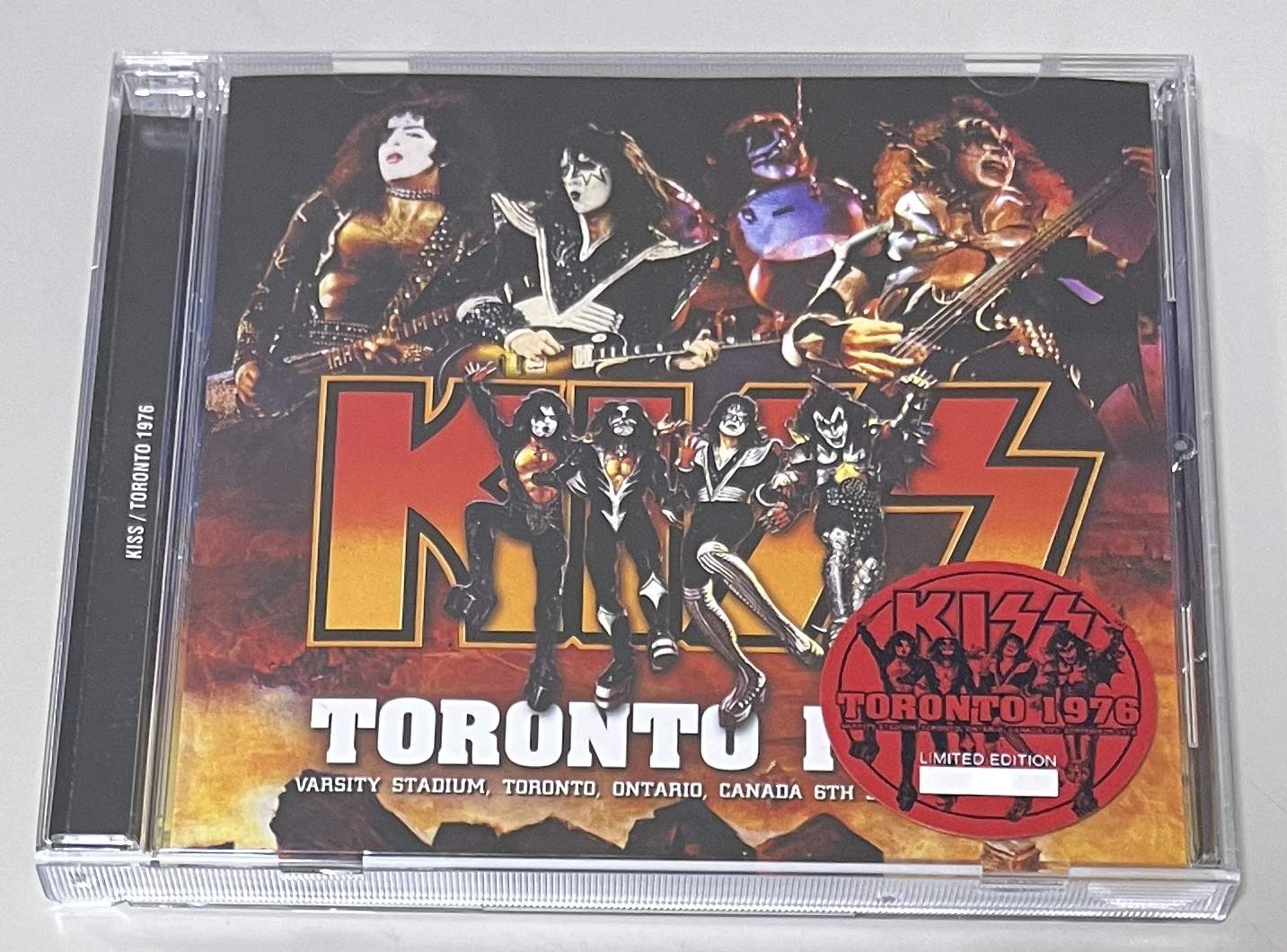 Kiss – Paris To Toronto '76 – 2 x CD (Unofficial Release