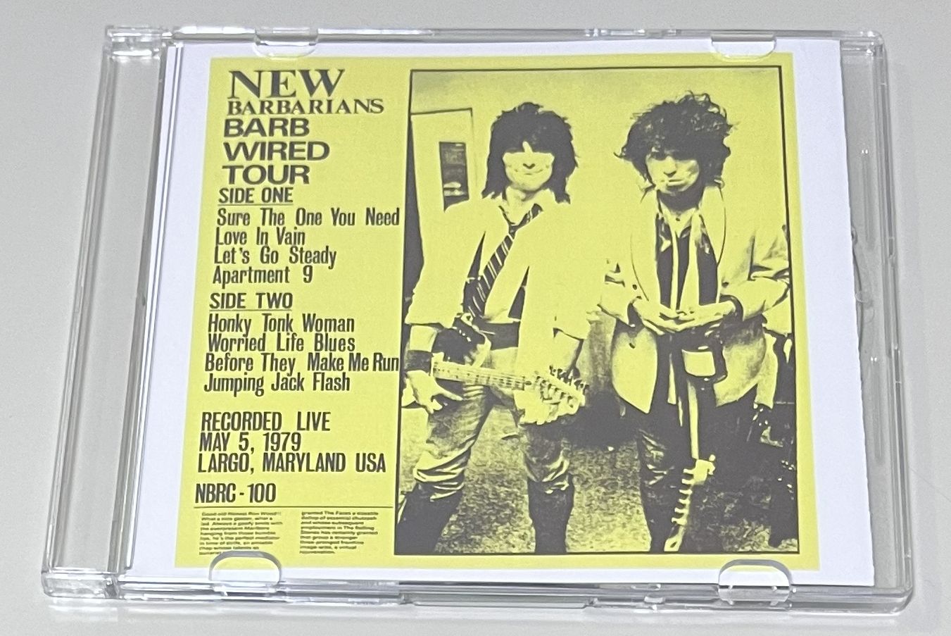 ニュー・バーバリアンズ　NEW BARBARIANS ローリング・ストーンズ New Barbarians ニュー・バーバリアンズ/England,UK 1979