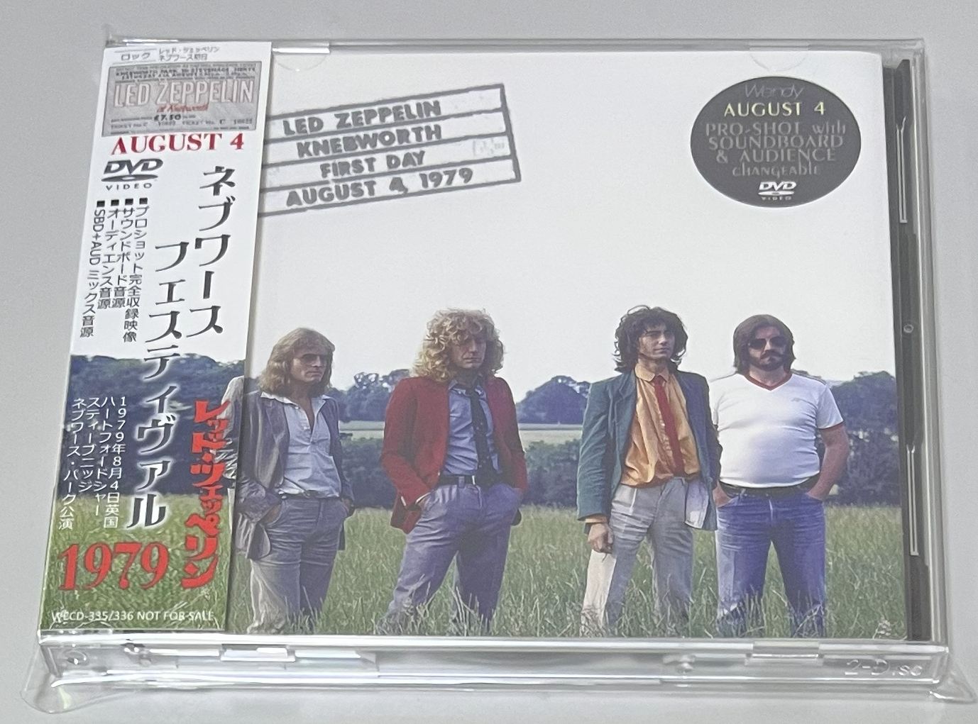 LED ZEPPELIN / KNEBWORTH 1979 1st DAY (2DVD) WENDY / WECD