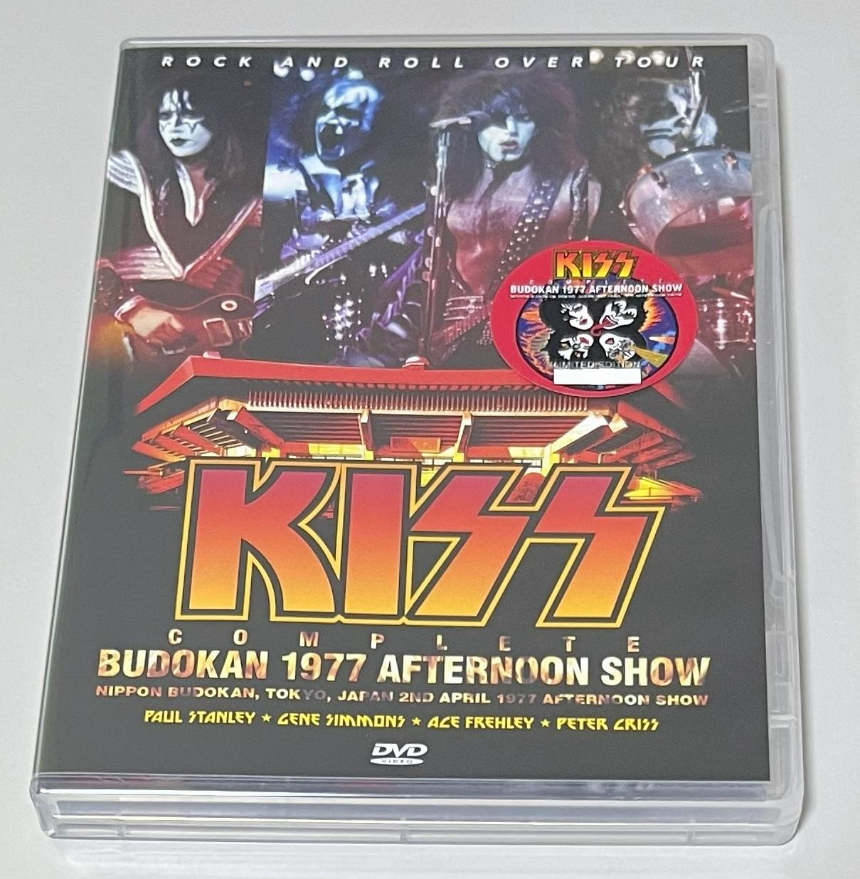 激レア!KISS ALL4 サイン入り '77＆'78 ツアーパンフ♪（訳あり） KISS / COMPLETE BUDOKAN 1977 AFTERNOON SHOW (1DVD) NO LABEL
