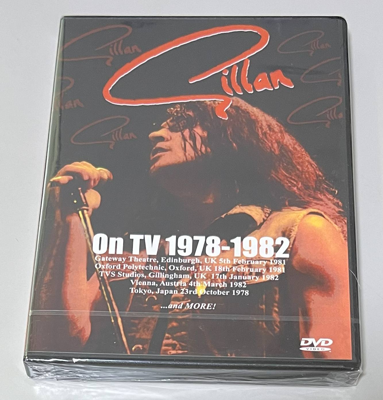 GILLAN / ON TV 1978-1982 (2DVD-R) POWER GATE DVD MASTERS-024