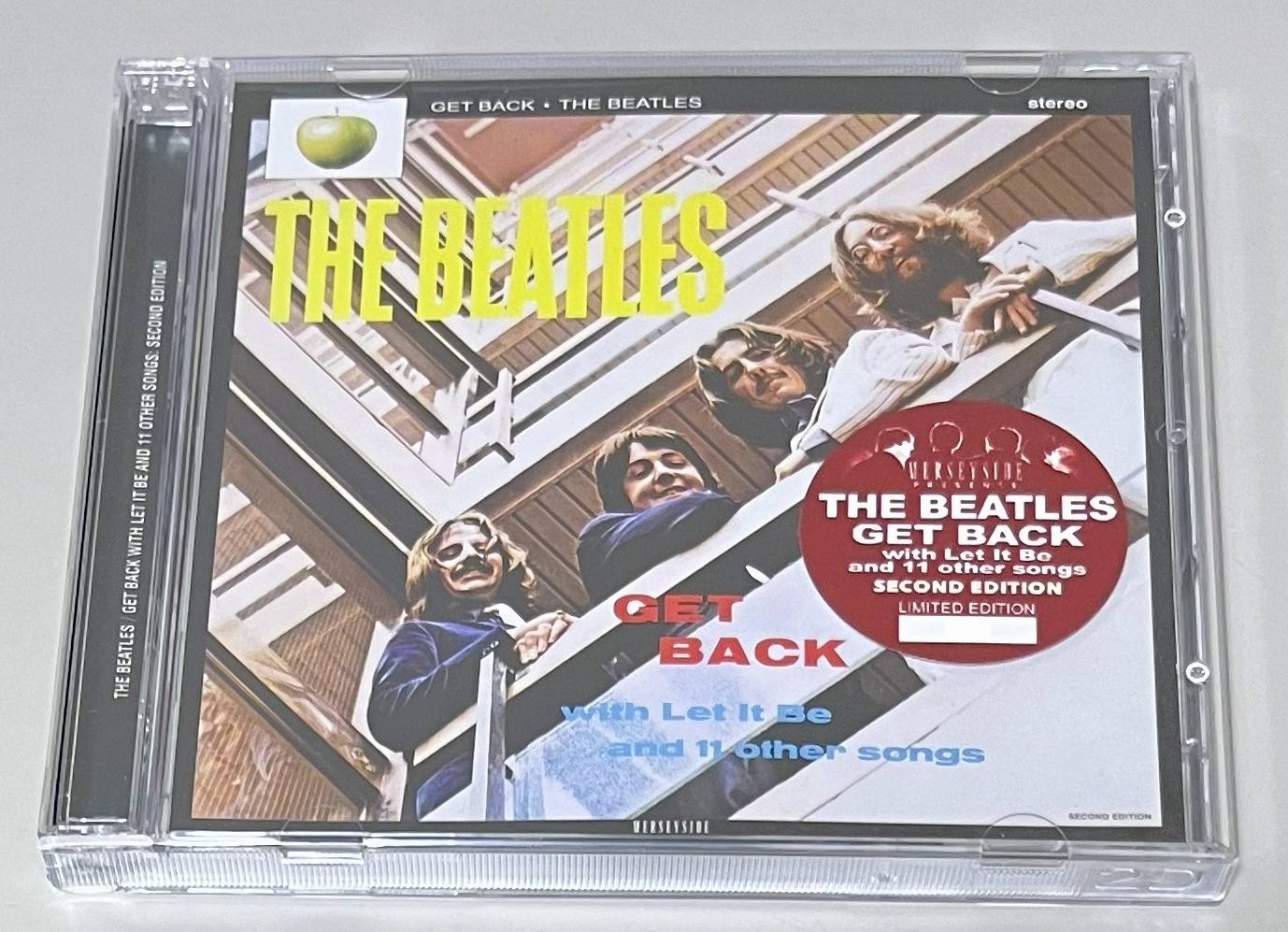 ビートルズBEATLES♣ゲットバックCDアップルP7480032 ORG11曲 THE BEATLES / GET BACK : ROCKBAND MULTITRACK COLLECTION (CD+DVD)