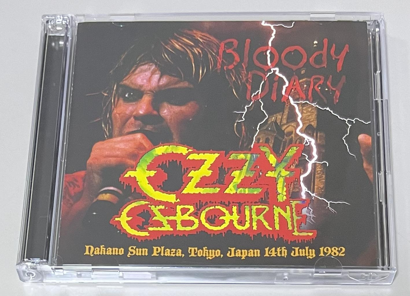 OZZY ISBOURNE クリスマスオーナメン Blood Bat未使用 Ozzy Osbourne's Blizzard of Ozz-Diary of a Madman 30th