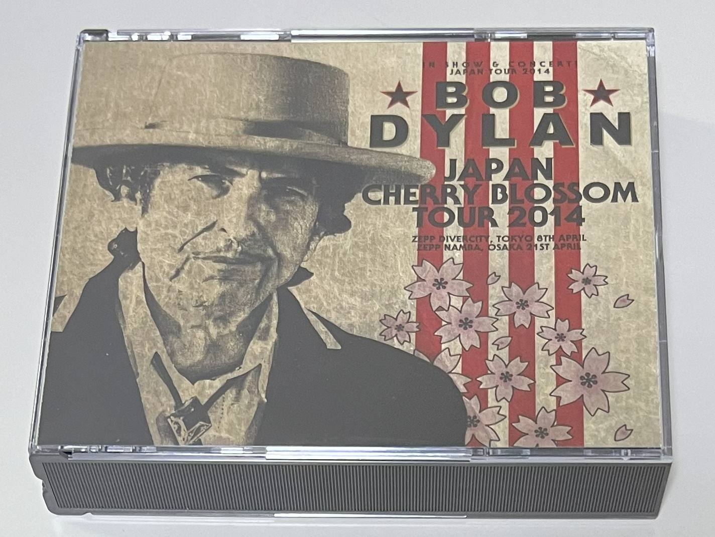 BOB DYLAN / JAPAN CHERRY BLOSSOM TOUR 2014 (4CD) NO LABEL