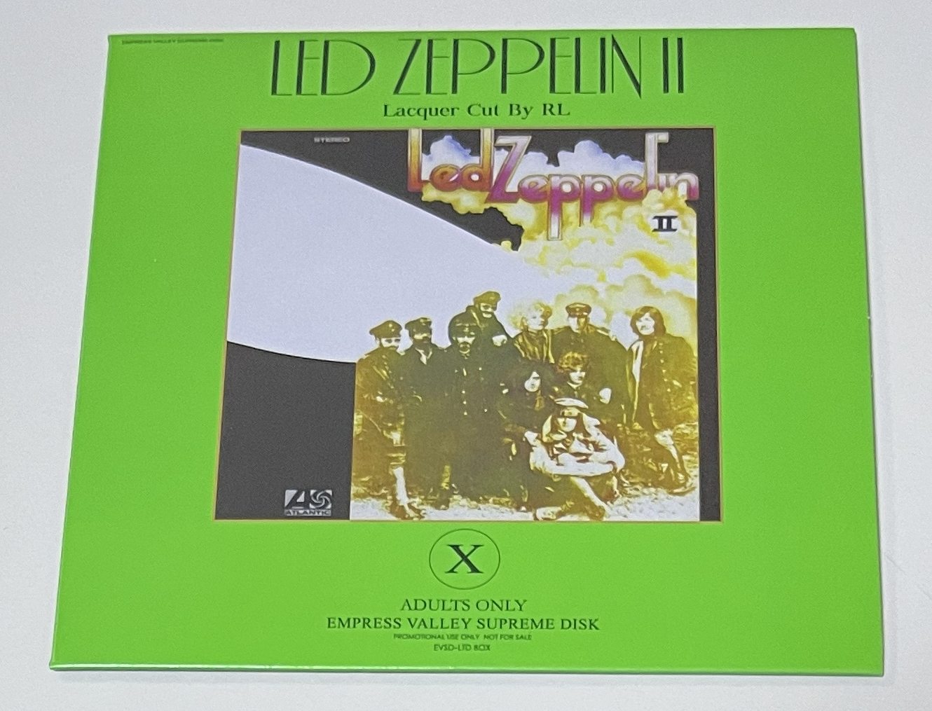 LED ZEPPELIN / LED ZEPPELIN II: LACQUER CUT BY RL (1CD