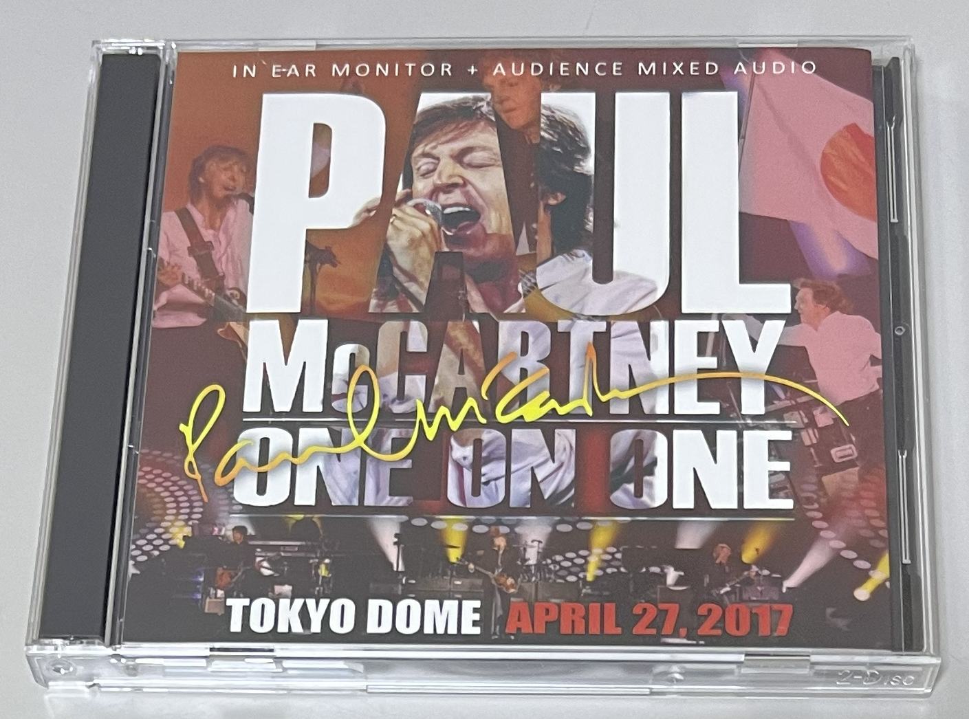 PAUL McCARTNEY / ONE ON ONE TOKYO DOME APRIL 27, 2017 IEM+AUD (2CD