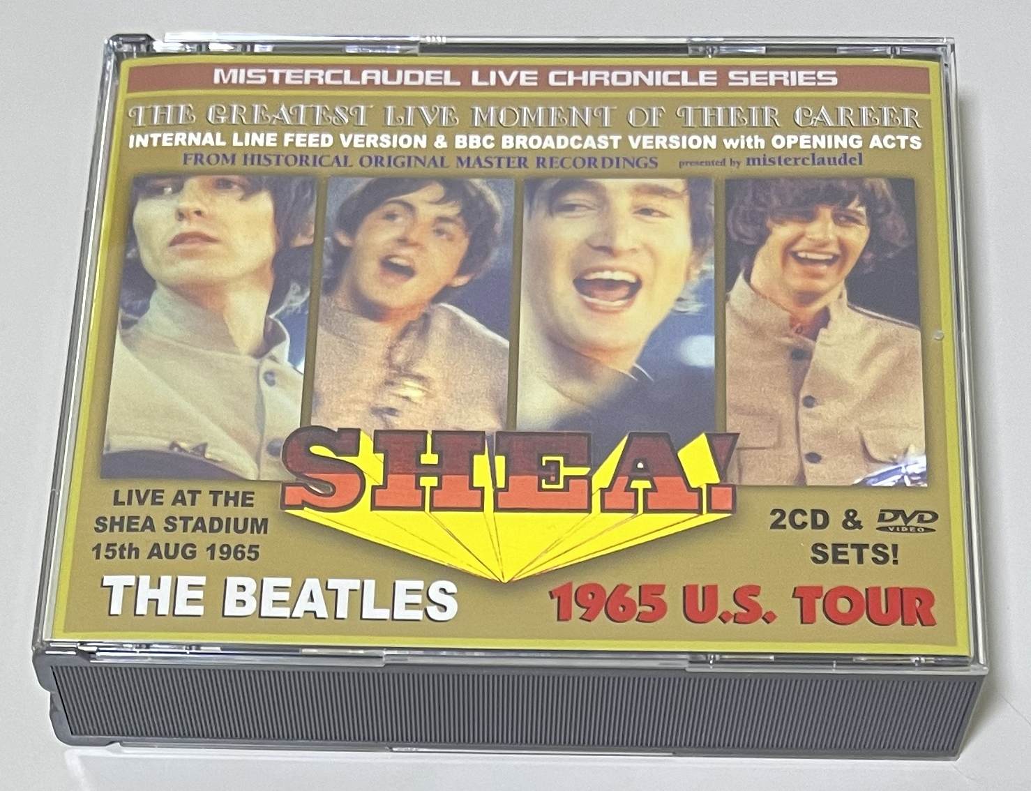 BEATLES / SHEA! (2CD+1DVD) MISTERCLAUDEL / MCCD-67/68&MCDVD-02 