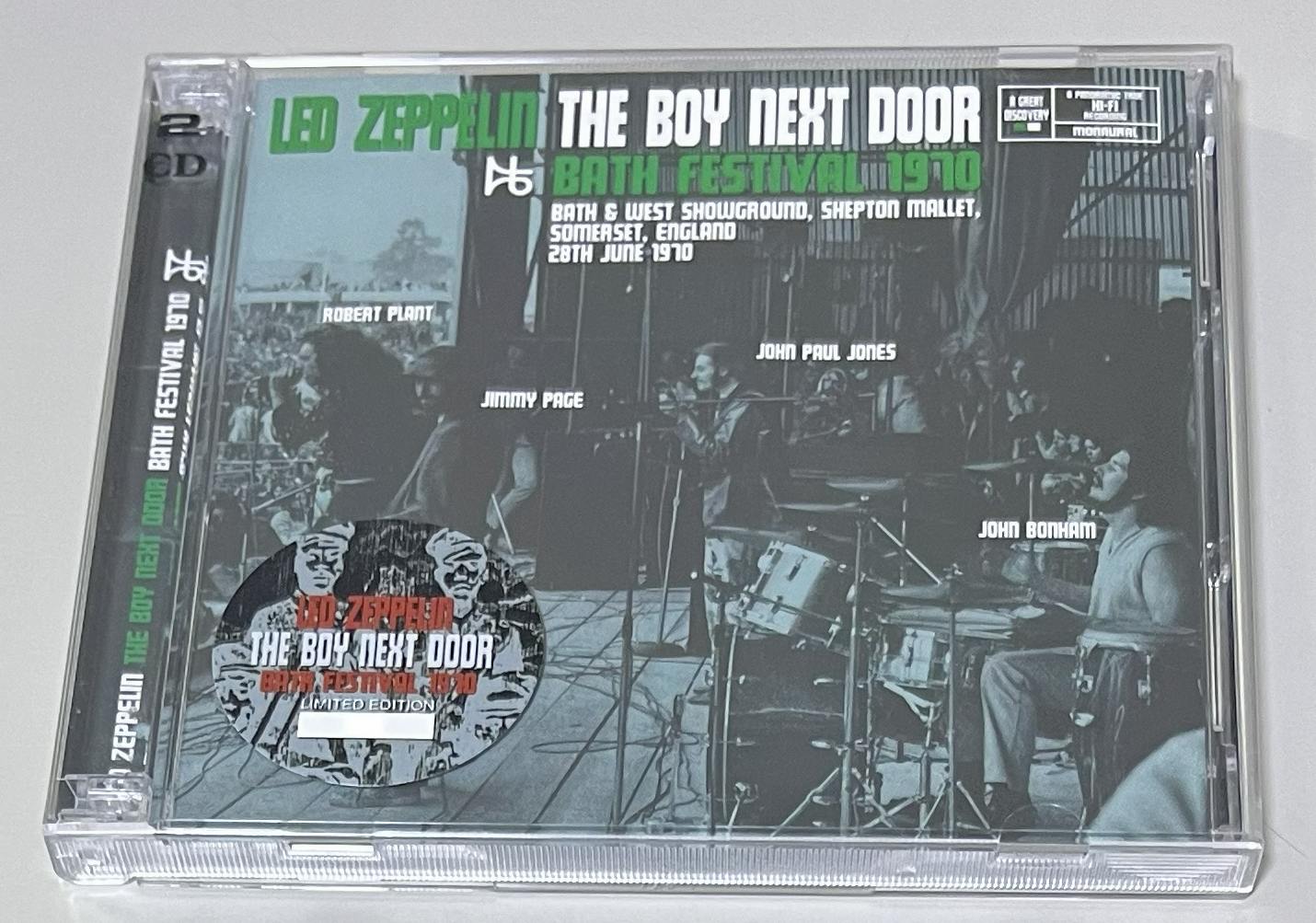 LED ZEPPELIN / THE BOY NEXT DOOR (2CD) NO LABEL | 中古品HR/HM