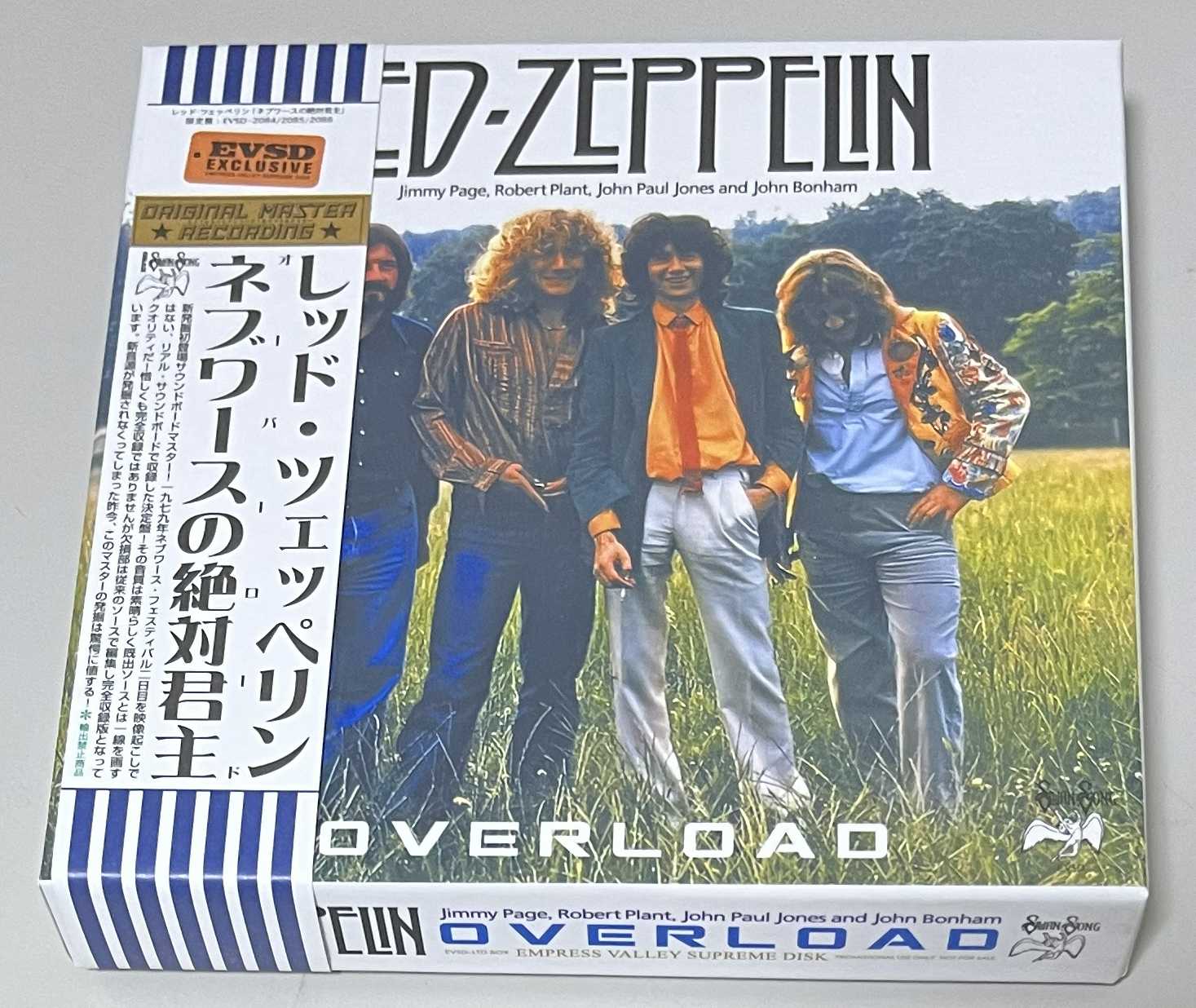 LED ZEPPELIN / OVERLOAD「ネブワースの絶対君主」(3CD BOX) EMPRESS