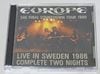 EUROPE / LIVE IN SWEDEN 1986: COMPLETE TWO NIGHTS (1CDR+1DVDR) LOST AND FOUND / LAF3047/3048