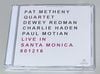 PAT METHENY QUARTET / LIVE IN SANTA MONICA 801216 (2CD-R) STARGAZER'S FILE / SGF-00355