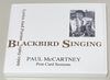 PAUL McCARTNEY / BLACKBIRD SINGING (1CD-R) BLUE-U 008