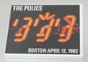 POLICE / BOSTON APRIL 12, 1982 (2CD-R) BLUE-U 202
