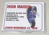 IRON MAIDEN / LEIDEN NOVEMBER 23, 1986 (2CD-R) BLUE-U 254