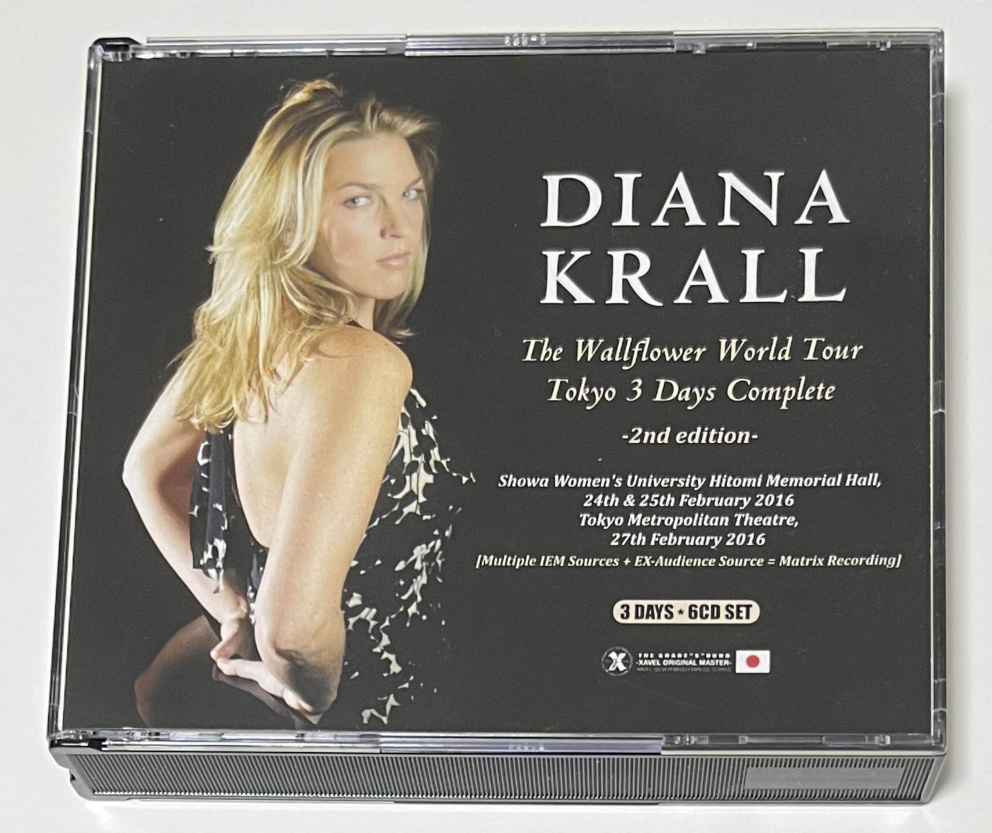 DIANA KRALL / THE WALLFLOWER WORLD TOUR TOKYO 3 DAYS COMPLETE 2nd