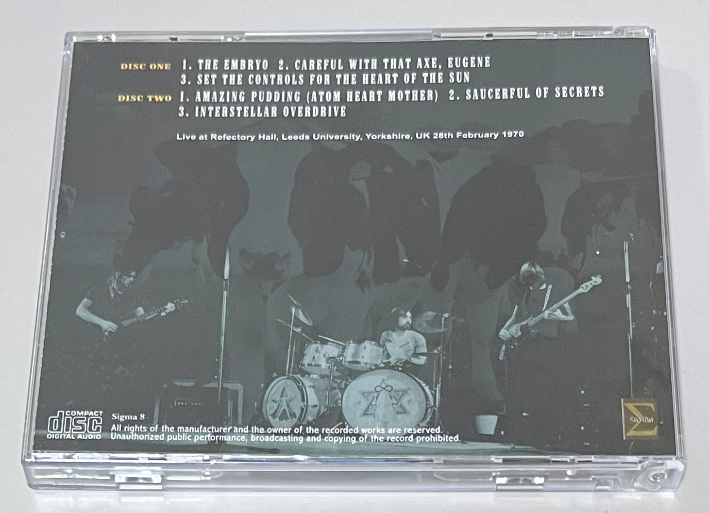 PINK FLOYD / DYING OF BOREDOM (2CD) SIGMA 8