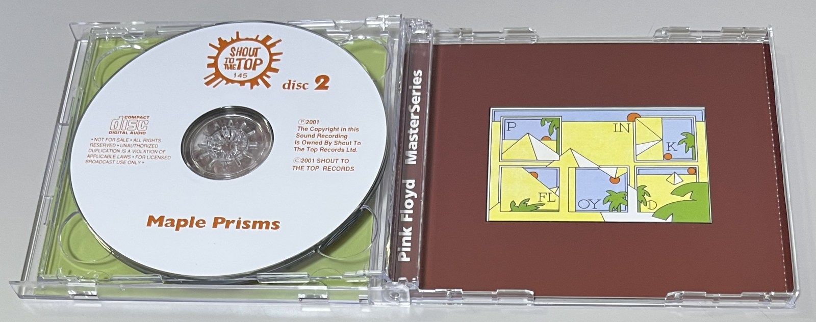 PINK FLOYD / MAPLE PRISMS (2CD) SHOUT TO THE TOP / STTP 144/145