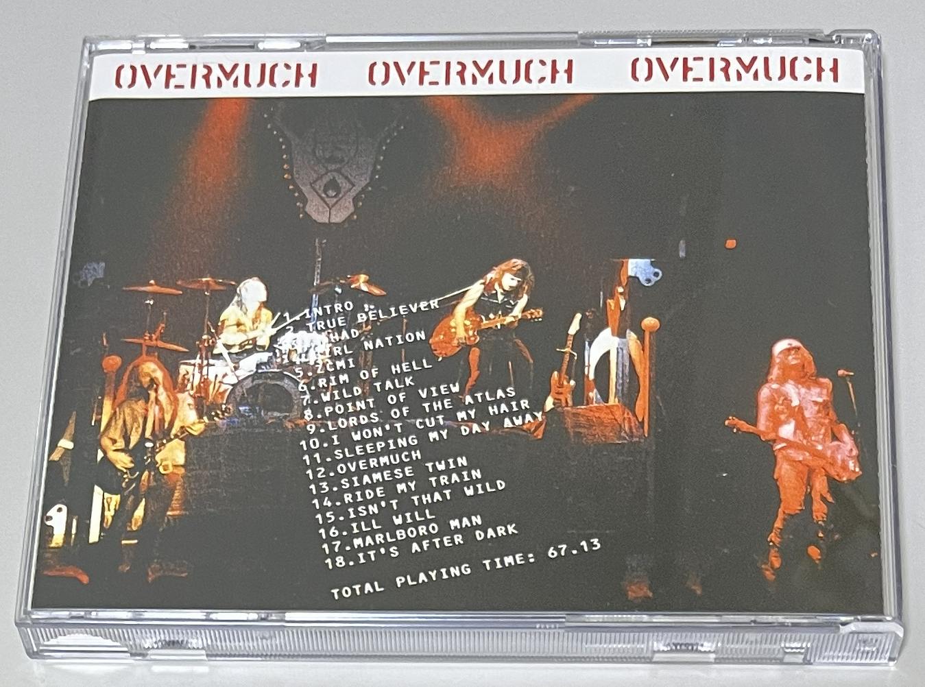 D.A.D. / OVERMUCH (1CD) 123-2