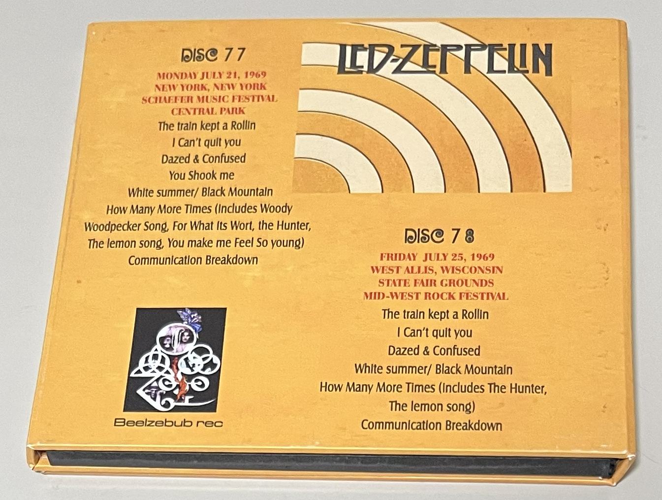 LED ZEPPELIN / JULY 69 SUMMER OF LOVE (2CD-R) BEELZEBUB REC / BSD