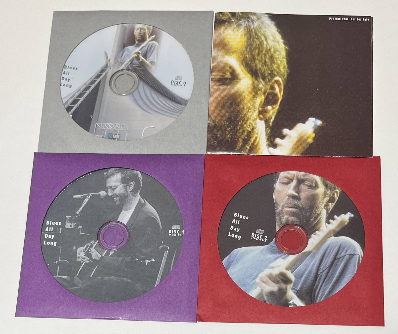 ERIC CLAPTON / BLUES ALL DAY LONG (3CD BOX) TARANTURA / TCDEC-44-1