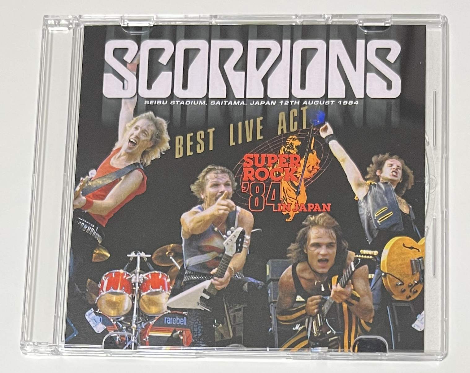 SCORPIONS / BEST LIVE ACT: SUPER ROCK '84 IN JAPAN (1CD-R) GIFT