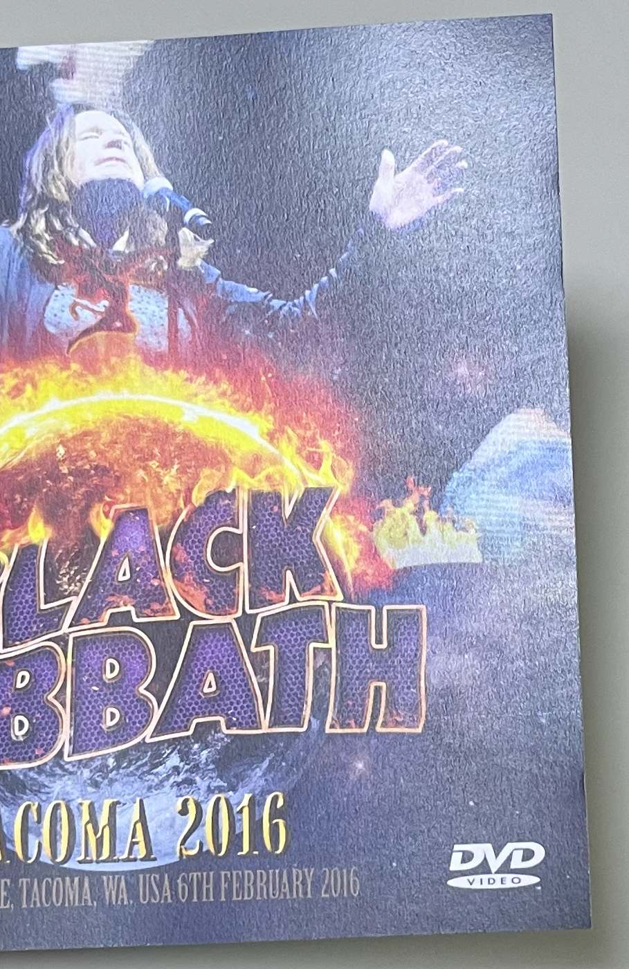 BLACK SABBATH / TACOMA 2016 (1DVD-R) GIFT TITTLE