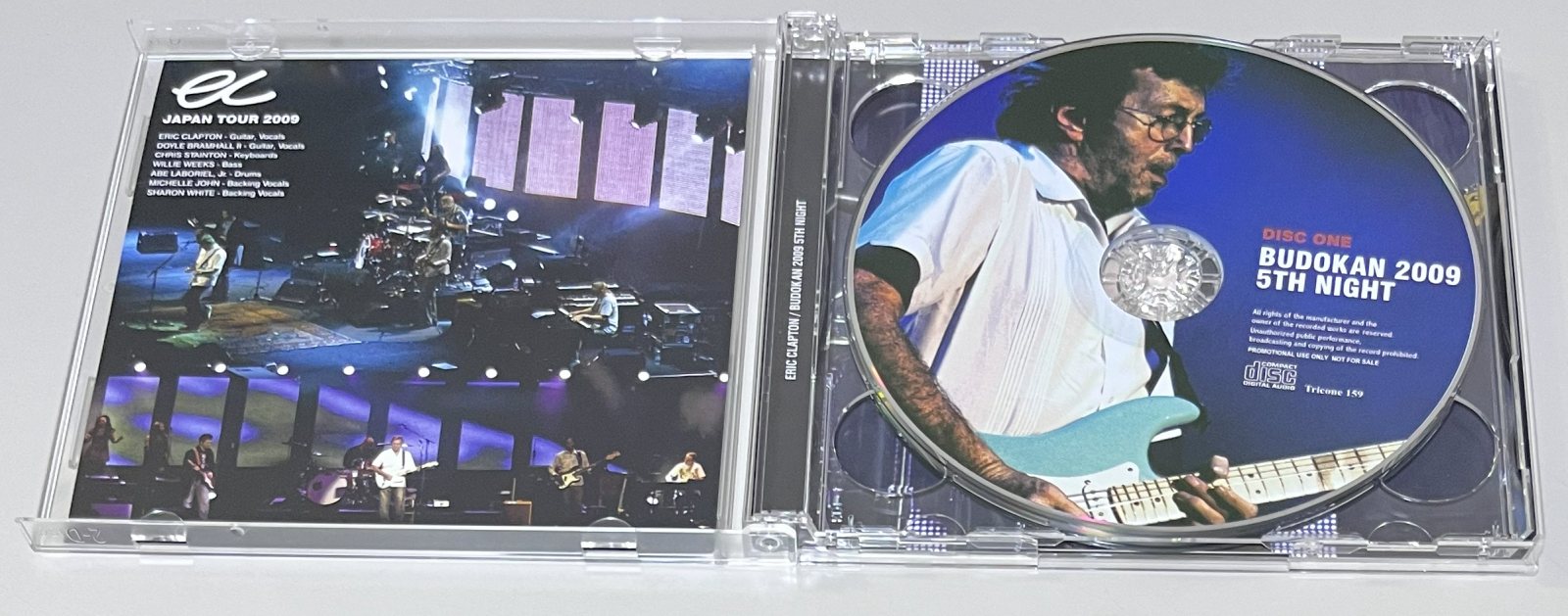 ERIC CLAPTON / BUDOKAN 2009 5TH NIGHT + BUDOKAN 2009 5TH NIGHT: THE VIDEO (2CD+1DVDR) TRICONE 159/160