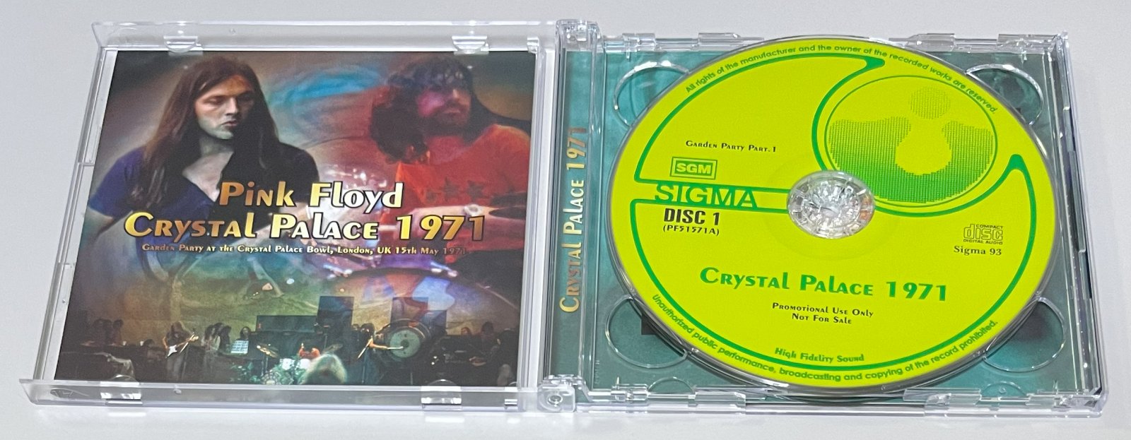 PINK FLOYD / CRYSTAL PALACE 1971 (2CD) SIGMA 93