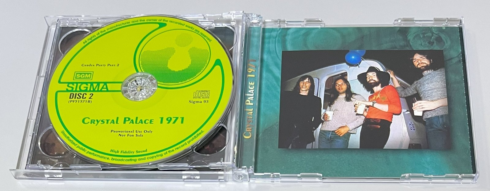 PINK FLOYD / CRYSTAL PALACE 1971 (2CD) SIGMA 93