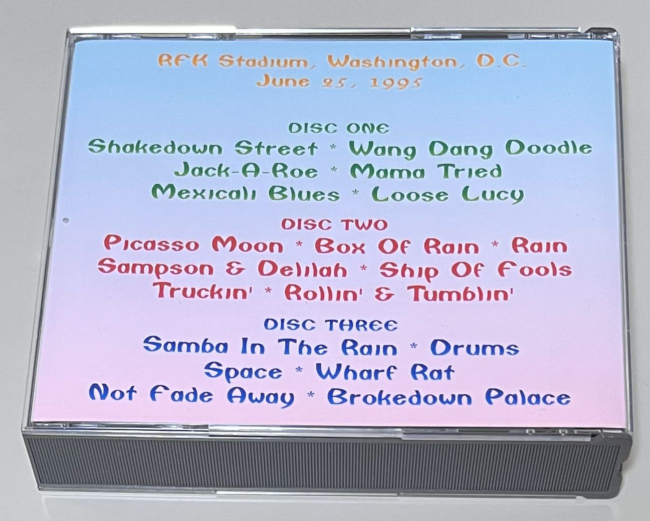 GRATEFUL DEAD / LIKE THE DOODAH MAN (3CD-R) PEACE FROG / PF-083T