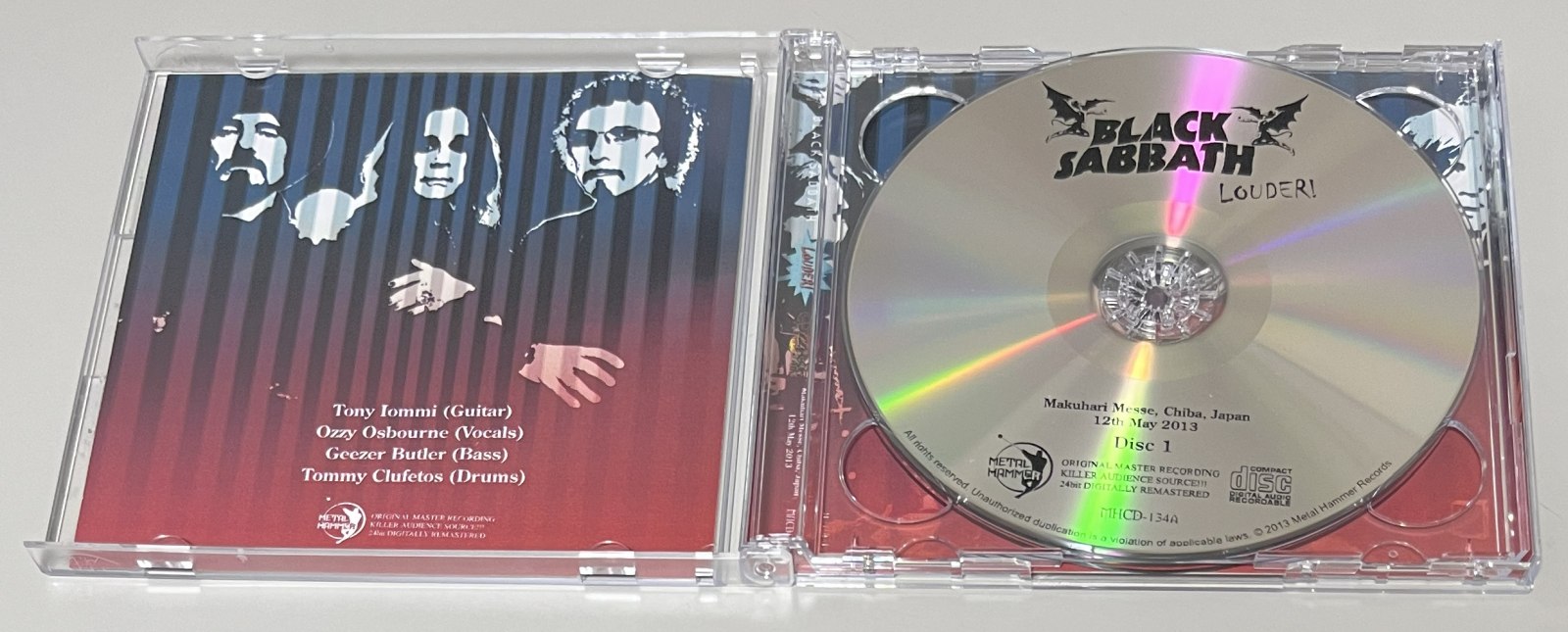 BLACK SABBATH / LOUDER! (2CD-R) METAL HAMMER / MHCD-134