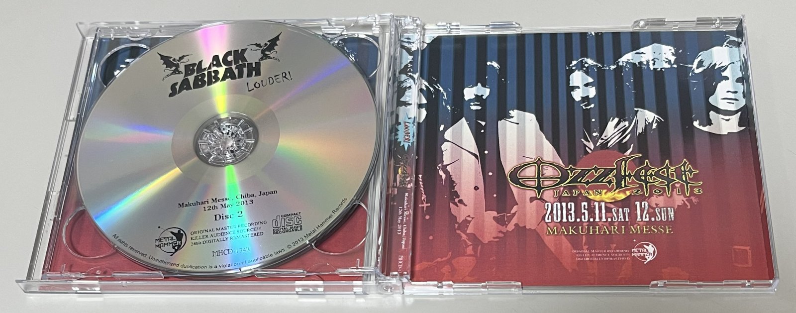 BLACK SABBATH / LOUDER! (2CD-R) METAL HAMMER / MHCD-134