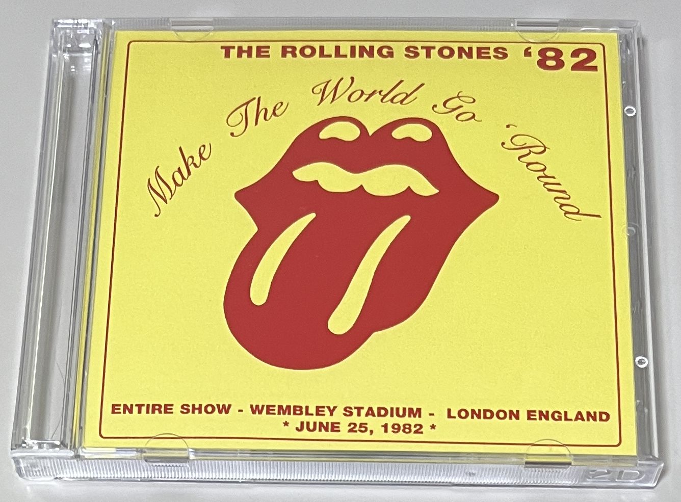 値段交渉可‼ 1989年製 usa製 Rolling Stonesレア 405 ROLLING STONES / MAKE THE WORLD GO 'ROUND (2CD-R) GIFT TITTLE